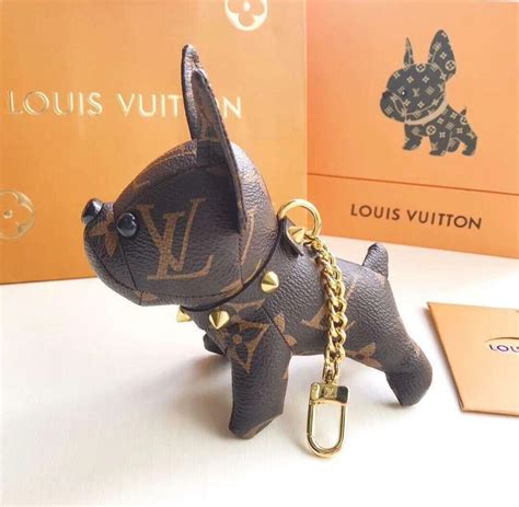 louis vuitton keychain dog